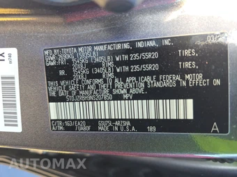 2022 Toyota Highlander XSE - miniatura 15