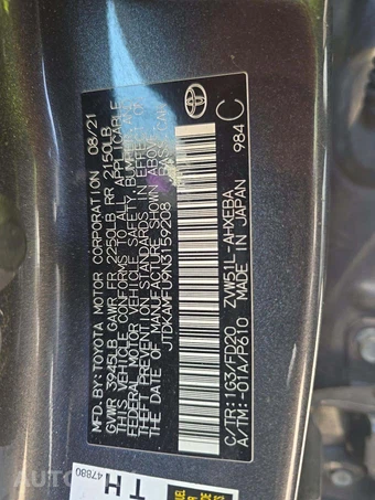 2022 Toyota Prius LE - miniatura 5