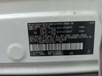 2022 Toyota RAV4 LE - miniatura 2
