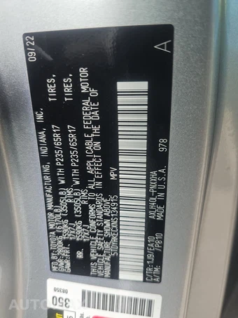 2022 Toyota Sienna XLE 7-Passenger 120.5" WB - miniatura 15