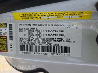 2022 Toyota Tacoma SR Extended Cab Long Bed w/Rear Doors - miniatura 5