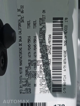 2022 Toyota Tacoma SR5 Crew Cab Medium Bed - miniatura 14