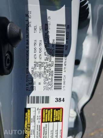 2022 Toyota Tacoma SR5 Crew Cab Medium Bed - miniatura 2
