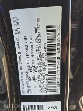 2022 Toyota Tacoma SR5 Crew Cab Medium Bed - miniatura 14