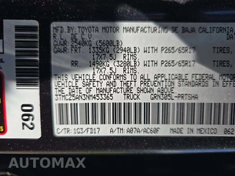 2022 Toyota Tacoma TRD Sport Crew Cab Medium Bed - miniatura 5