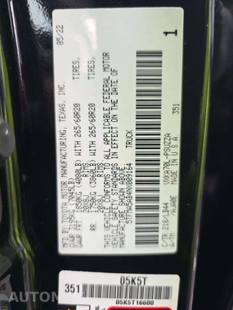 2022 Toyota Tundra 1794 Edition Crew Cab Short Bed - miniatura 5