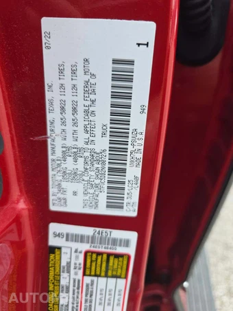 2022 Toyota Tundra Hybrid Capstone Crew Cab Short Bed - miniatura 2