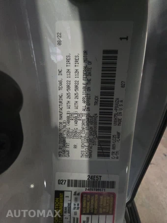 2022 Toyota Tundra Hybrid Capstone Crew Cab Short Bed - miniatura 14