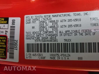 2022 Toyota Tundra Hybrid TRD Pro Crew Cab Short Bed - miniatura 2