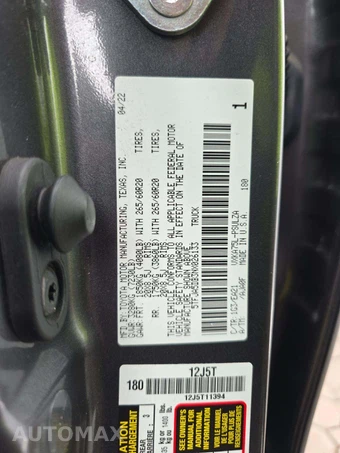 2022 Toyota Tundra Limited Crew Cab Short Bed - miniatura 5