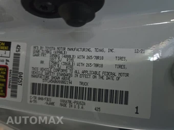 2022 Toyota Tundra SR5 Crew Cab Short Bed - miniatura 14