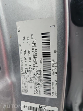 2022 Toyota Tundra SR5 Crew Cab Short Bed - miniatura 14
