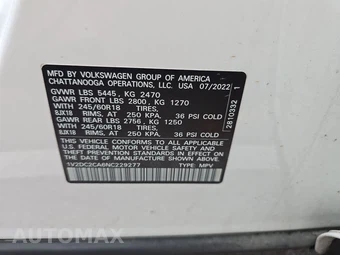 2022 Volkswagen Atlas Cross Sport 2.0T SE - miniatura 14