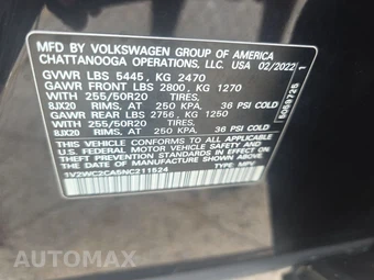 2022 Volkswagen Atlas Cross Sport 2.0T SE w/Technology - miniatura 15