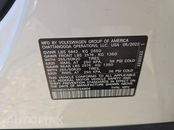 2022 Volkswagen Atlas Cross Sport V6 SE w/Technology - miniatura 14