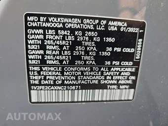2022 Volkswagen Atlas Cross Sport V6 SEL Premium R-Line – miniatura 5