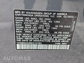 2022 Volkswagen Atlas Cross Sport V6 SEL R-Line - miniatura 14