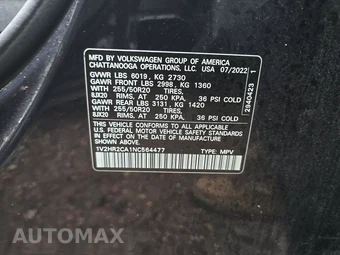 2022 Volkswagen Atlas V6 SE w/Technology - miniatura 14