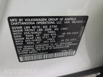 2022 Volkswagen Atlas V6 SE w/Technology - miniatura 11