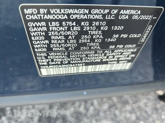 2022 Volkswagen Atlas V6 SE w/Technology - miniatura 15