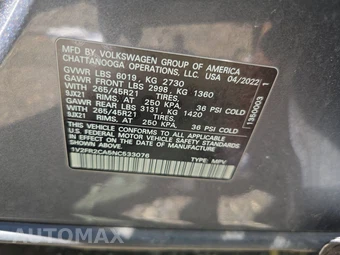 2022 Volkswagen Atlas V6 SEL Premium R-Line - miniatura 15