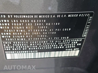 2022 Volkswagen Tiguan S – miniatura 15