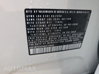 2022 Volkswagen Tiguan S - miniatura 15