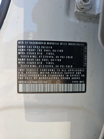 2022 Volkswagen Tiguan SE – miniatura 14