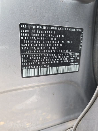 2022 Volkswagen Tiguan SE R-Line Black - miniatura 14