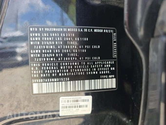 2022 Volkswagen Tiguan SE R-Line Black - miniatura 2