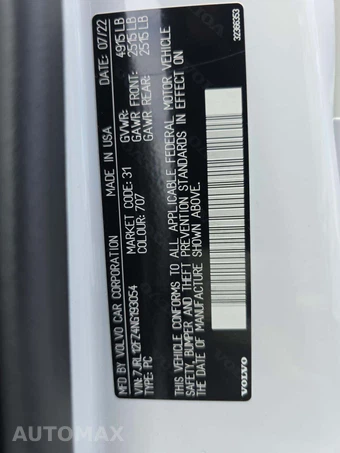 2022 Volvo S60 B5 Inscription – miniatura 5