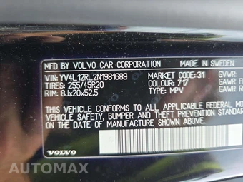 2022 Volvo XC60 B5 Inscription – miniatura 5