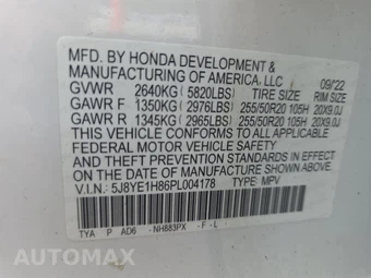 2023 Acura MDX w/Advance Pkg – miniatura 15