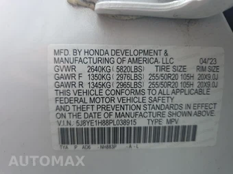 2023 Acura MDX w/Advance Pkg - miniatura 19