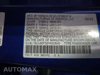 2023 Acura TLX w/A-Spec Pkg – miniatura 5