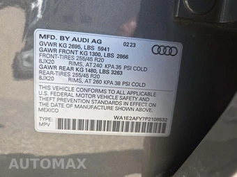 2023 Audi Q5 e Plug-In Hybrid S line Premium Plus – miniatura 2