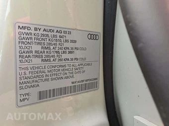2023 Audi Q8 Premium – miniatura 2