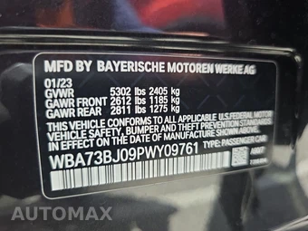 2023 BMW 5 Series Sedan 540i xDrive M SPORT LINE - miniatura 14