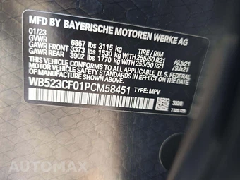 2023 BMW iX Sports Activity Vehicle xDrive50 - miniatura 2