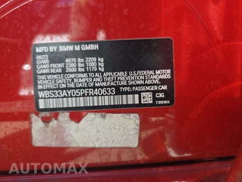 2023 BMW M3 Sedan Competition – miniatura 5