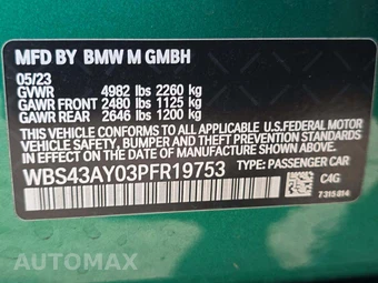 2023 BMW M3 Sedan Competition xDrive - miniatura 5