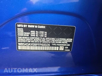 2023 BMW M3 Sedan Competition xDrive - miniatura 18