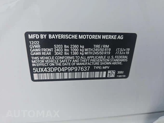 2023 BMW X3 Sports Activity Vehicle sDrive30i M SPORT LINE - miniatura 2