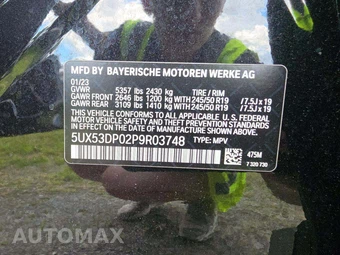 2023 BMW X3 Sports Activity Vehicle xDrive30i - miniatura 2
