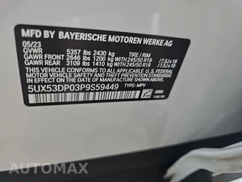 2023 BMW X3 Sports Activity Vehicle xDrive30i - miniatura 15