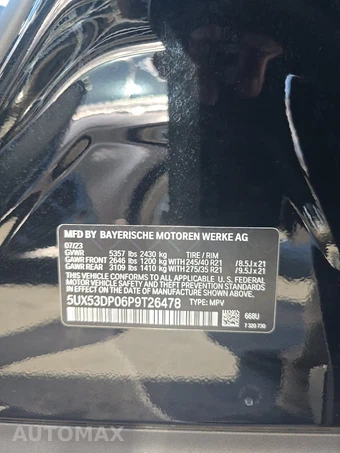 2023 BMW X3 Sports Activity Vehicle xDrive30i - miniatura 15