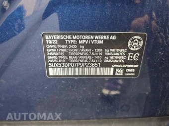 2023 BMW X3 Sports Activity Vehicle xDrive30i - miniatura 5