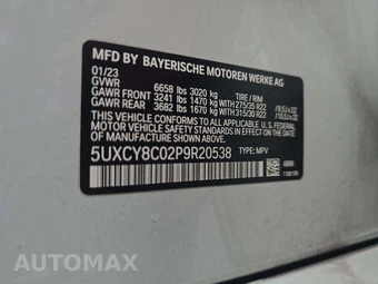 2023 BMW X6 Sports Activity Coupe M50i – miniatura 5