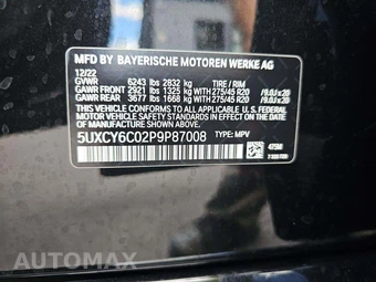 2023 BMW X6 Sports Activity Coupe xDrive40i M SPORT LINE - miniatura 5