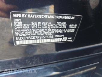 2023 BMW X6 Sports Activity Coupe xDrive40i M SPORT LINE - miniatura 5